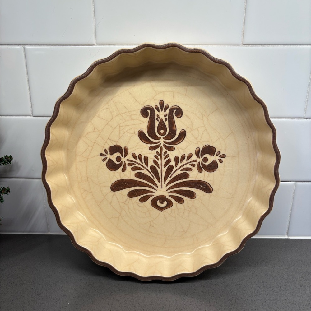 Vintage Pfaltzgraff Pie/Quiche Dish